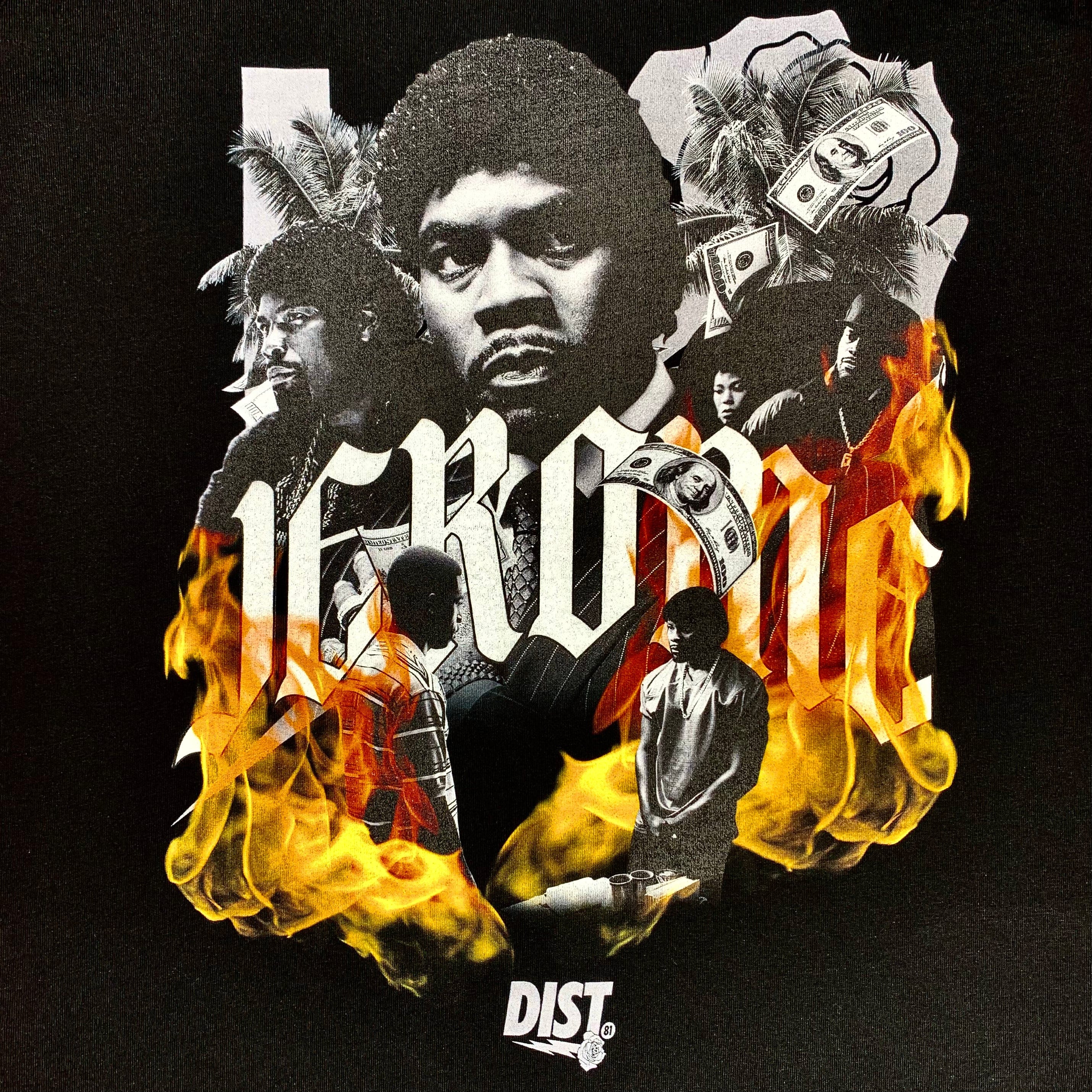 District 81 Jerome T-Shirt (Black) - DSTCT811