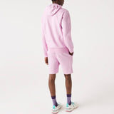 Lacoste Kangaroo Pocket Color-Blocked Hoodie (Pink) SH9626-51
