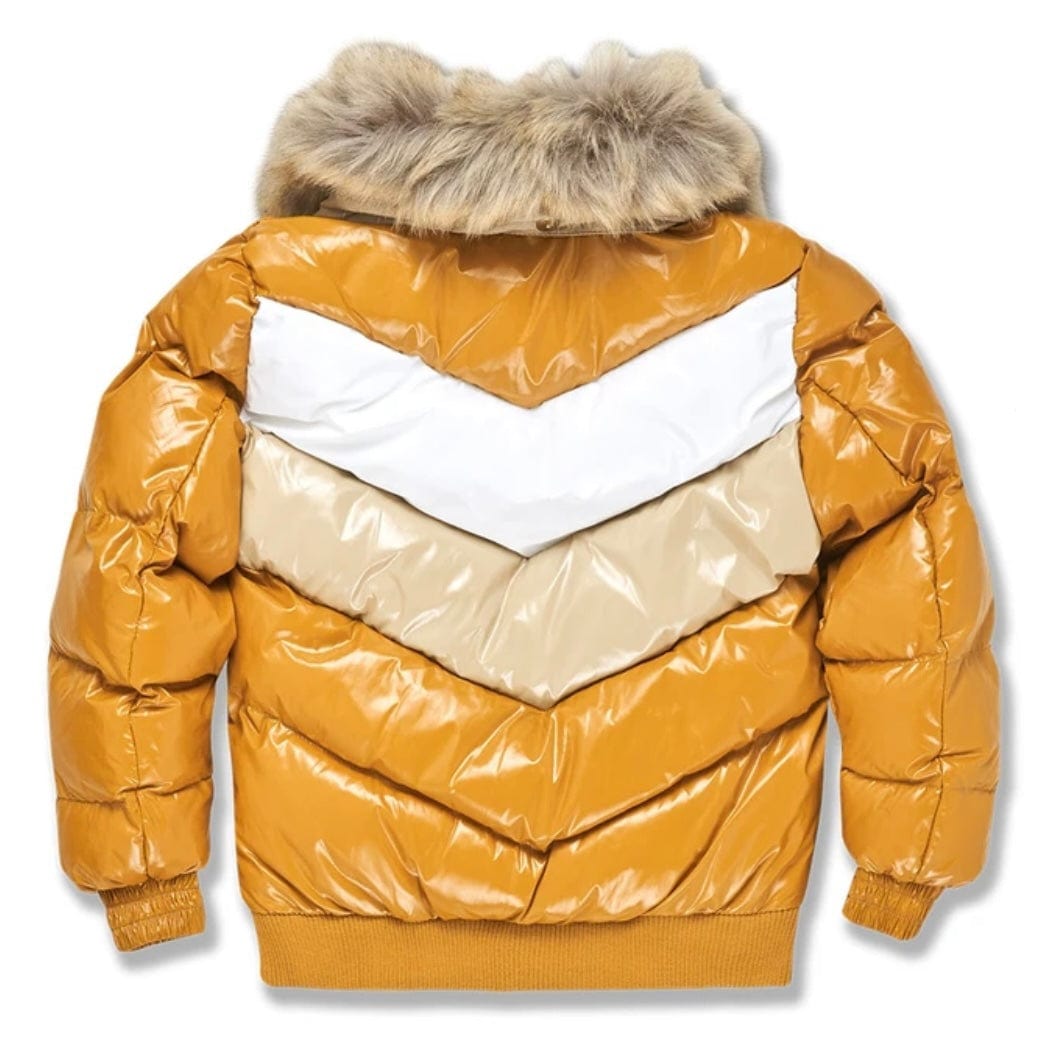 Kids Jordan Craig Sugar Hill Nylon Puffer Jacket (Wheat) 91548K