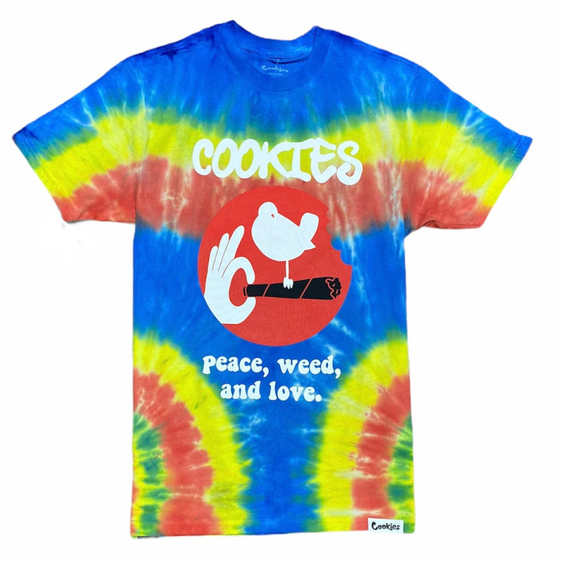 Cookies Cookstock Tie Dye T Shirt (Rainbow) 1552T5098