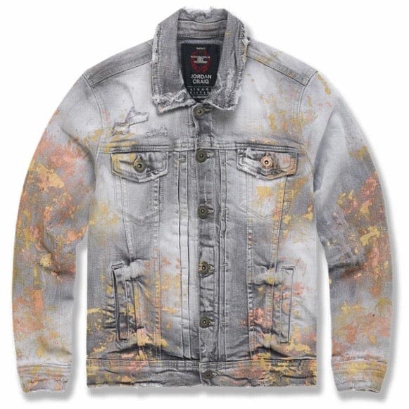 Kids Jordan Craig Avalanche Denim Trucker Jacket (Eliada) 91510AK