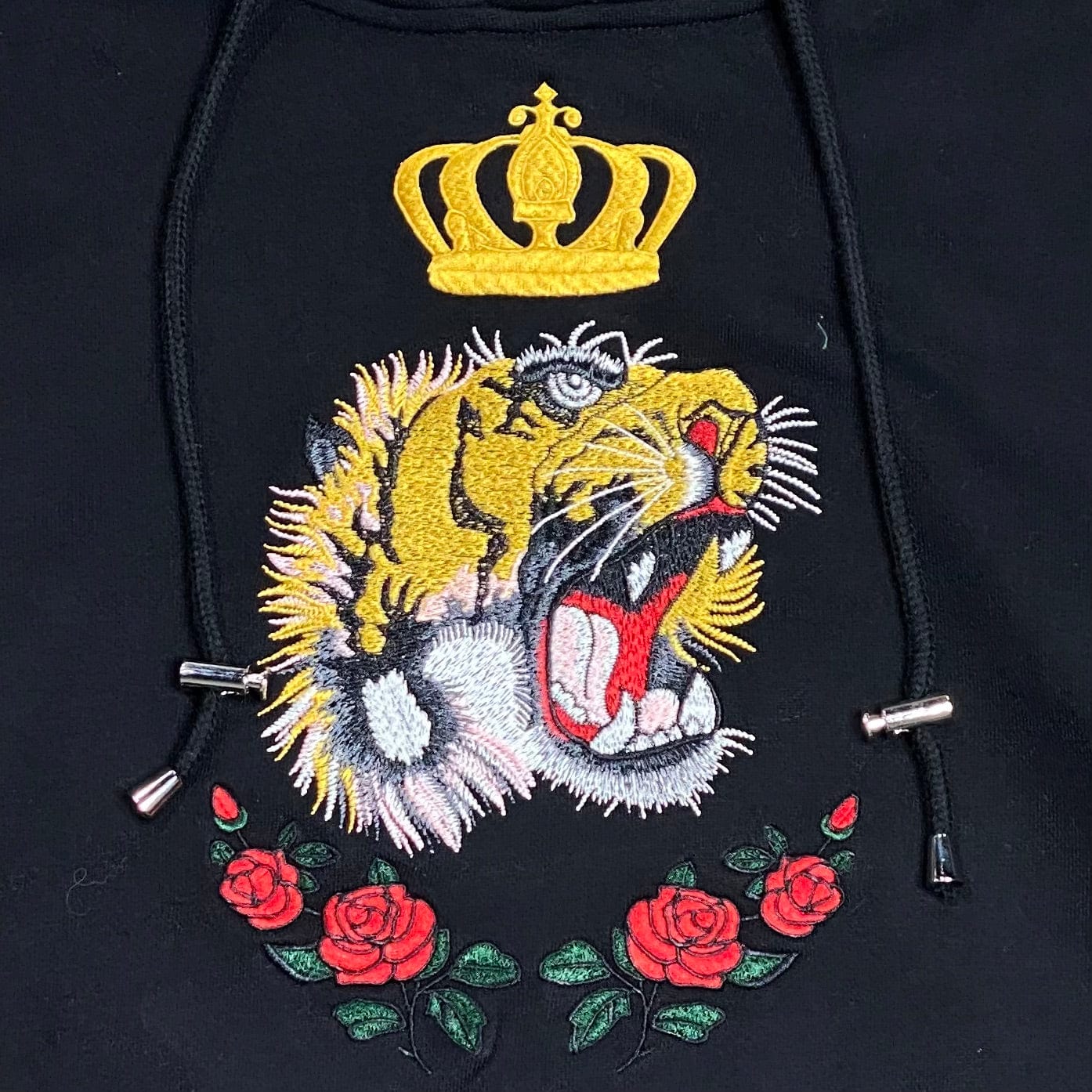 Damati Tiger & Roses Hoodie - DMT-068