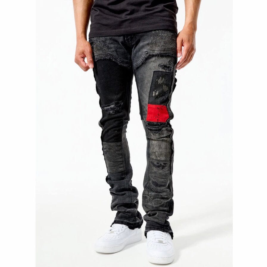 Jordan Craig Sean Stacked Forest Hill Denim (Vintage Black) JSF250