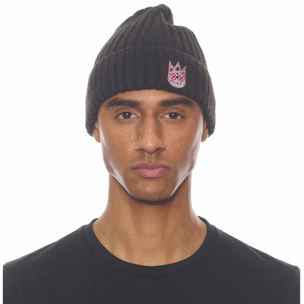 Cult Of Individuality Knit Beanie (Black) 622BC-CH30A