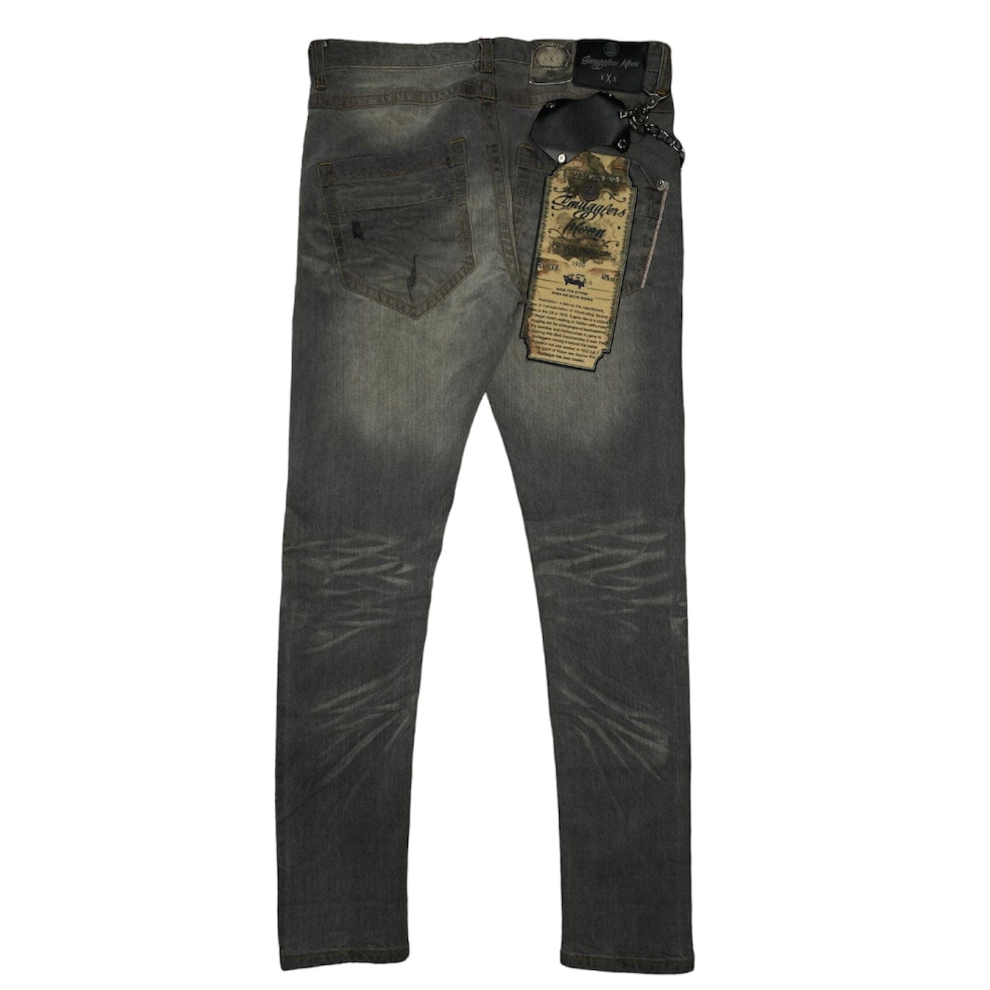 Smugglers Moon Denim Jean (Grey) - SM-WB-5078