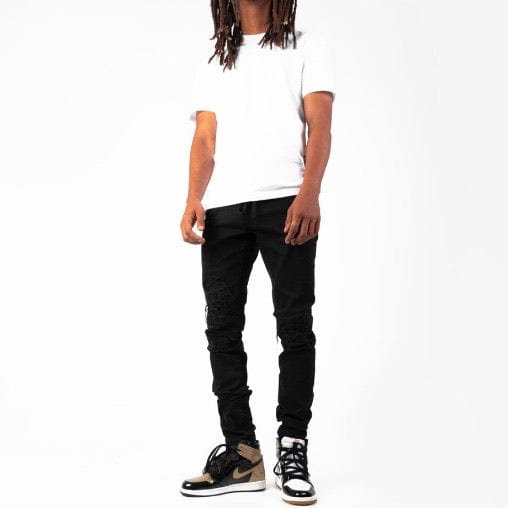 Thrt Ultra Black Denim Jeans (Black)