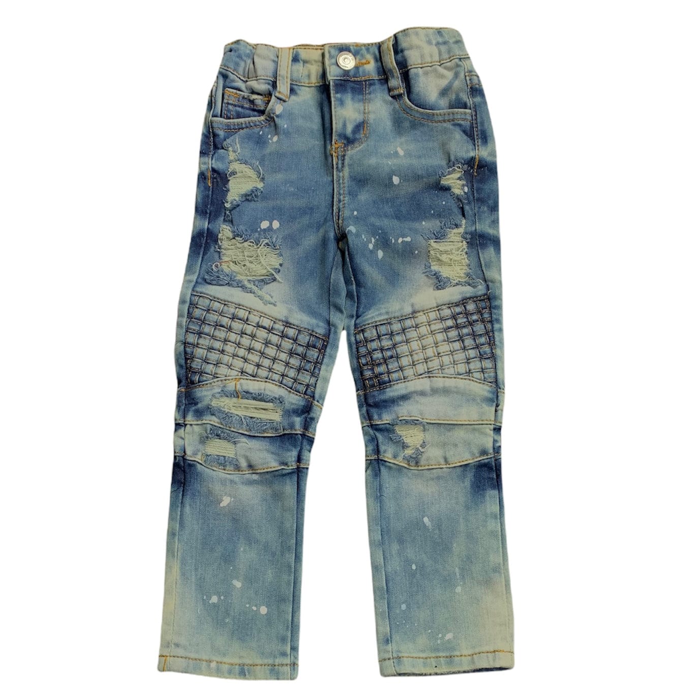 Haus of Junior Denim Jean (Aqua/Gold) - PS18ZBDCW