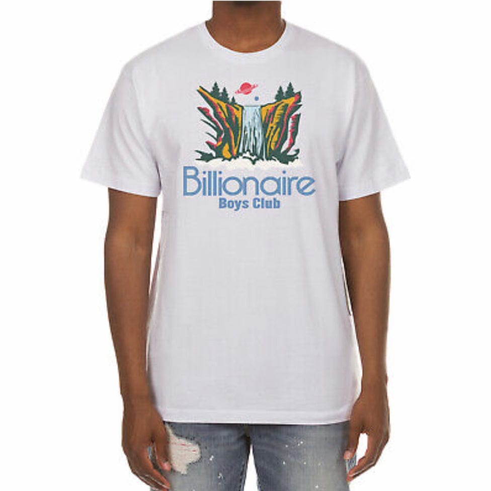 Billionaire Boys Club BB Spring Water SS Tee (White) 821-7214