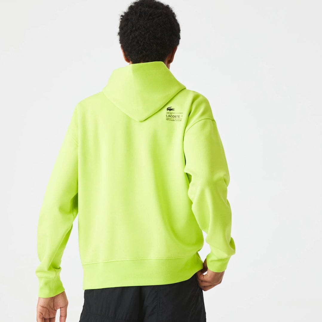 Lacoste Loose Fit Hooded Sweatshirt (Yellow) SH0094-51