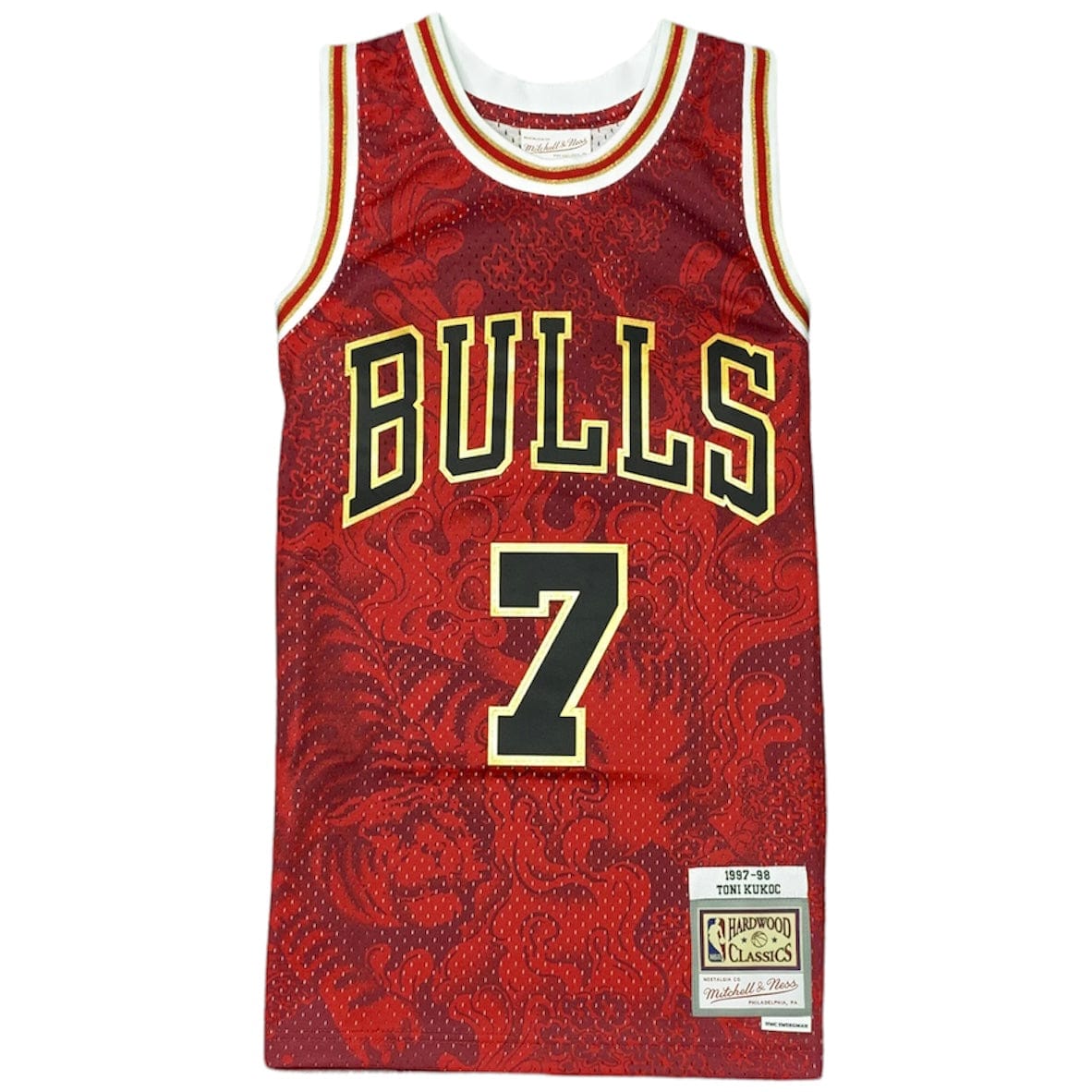 Mitchell & Ness Nba Chicago Bulls Toni Kukok Swingman Jersey (Scarlet)