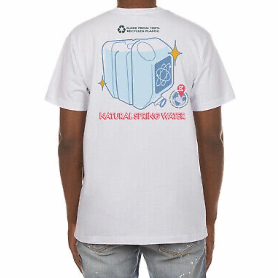 Billionaire Boys Club BB Spring Water SS Tee (White) 821-7214