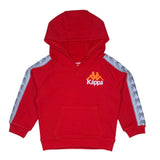 Kids Kappa 222 Banda Solgo Hoodie (Red) 341J5WW
