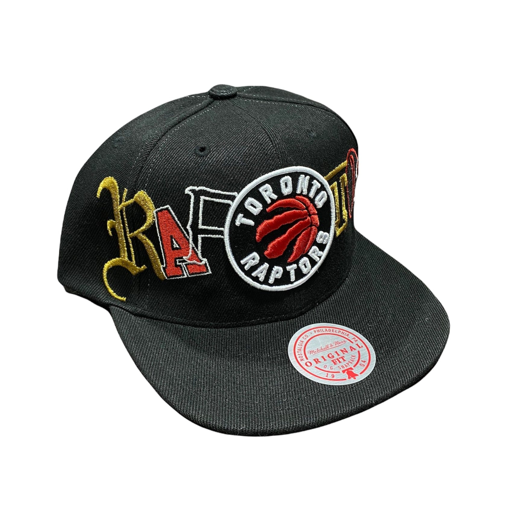 Mitchell & Ness Nba Toronto Raptors Hype Type Snapback (Black)