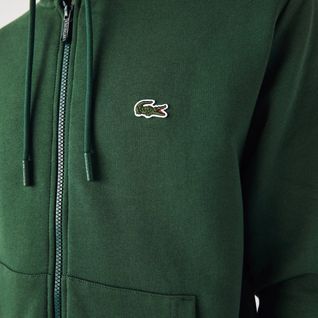 Lacoste Kangaroo Pocket Color-Blocked Hoodie (Green) SH9626-51