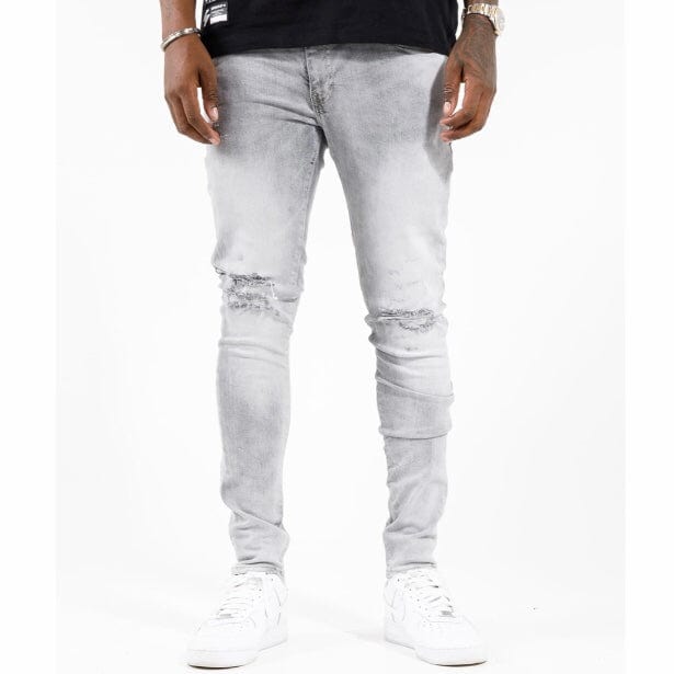 Jordan Craig Ross Basic Denim Jean (Light Grey) JR1078