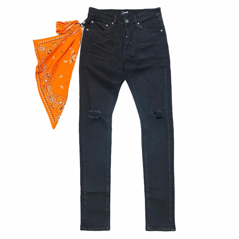 Blue Carats The Mcqueen 5-Pkt Slim Fit Jean (Fade To Black) 211-2103