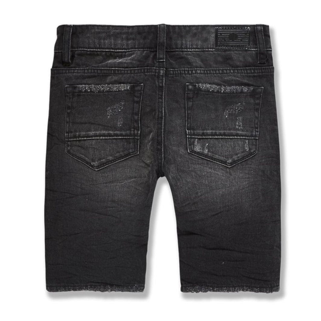 Kids Jordan Craig Belmar Denim Shorts (Black Shadow) J3164SK