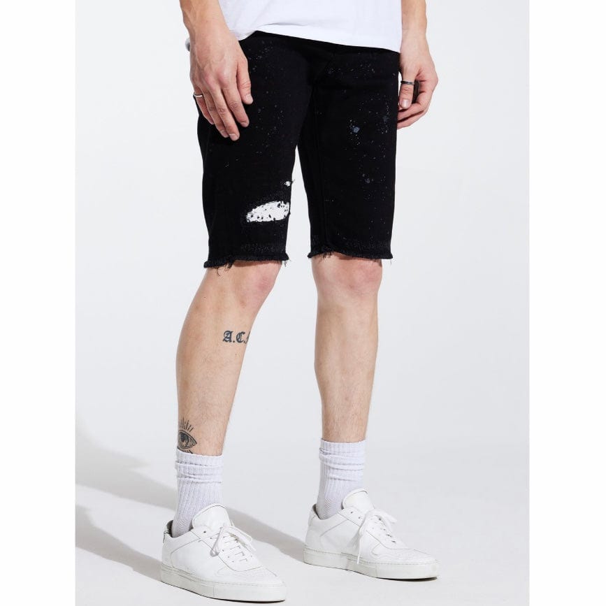 Embellish Loki Shorts (Black Distressed) EMBSP221-107