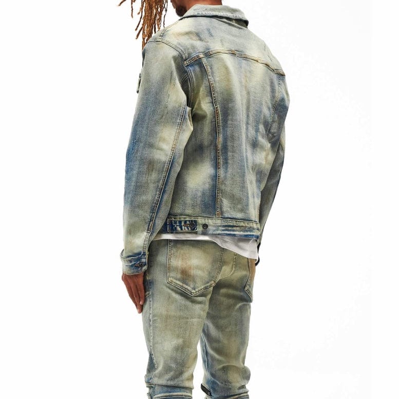 Crysp Bering Denim Jacket (Blue Sand) CRYSPF221-200