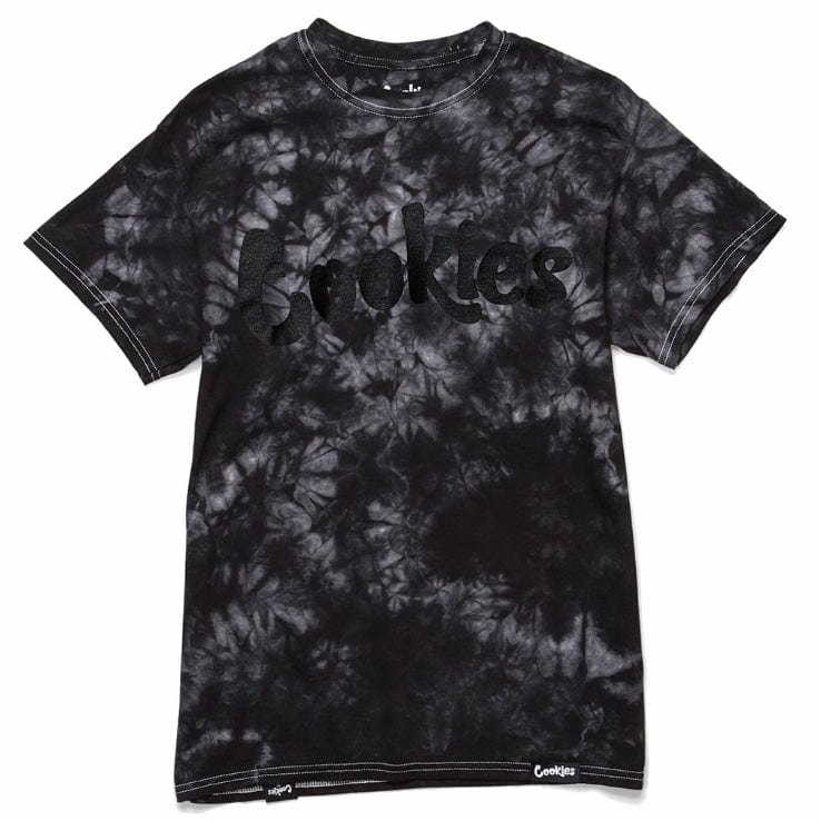 Cookies Original Mint Crystal Wash Tie Dye T Shirt (Black) 1552T5112