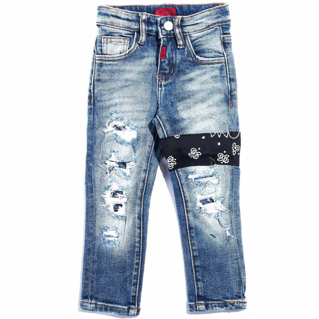 Haus Of Jr Sirius Denim (Blue Patchwork) HOJF121-105