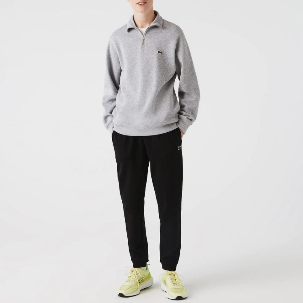 Lacoste Tapered Fit Fleece Trackpants (Black) XH2529-51