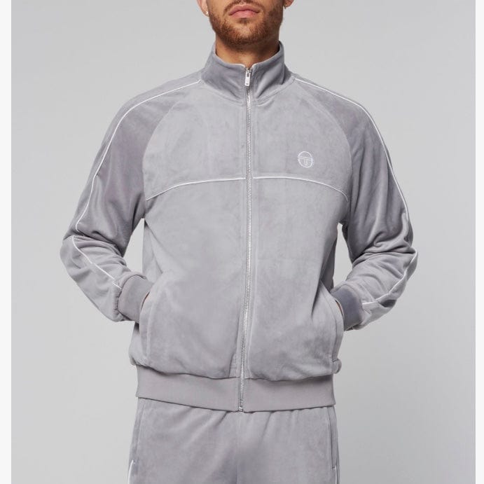 Sergio Tacchini Sovana Velour Tracksuit (Sleet)