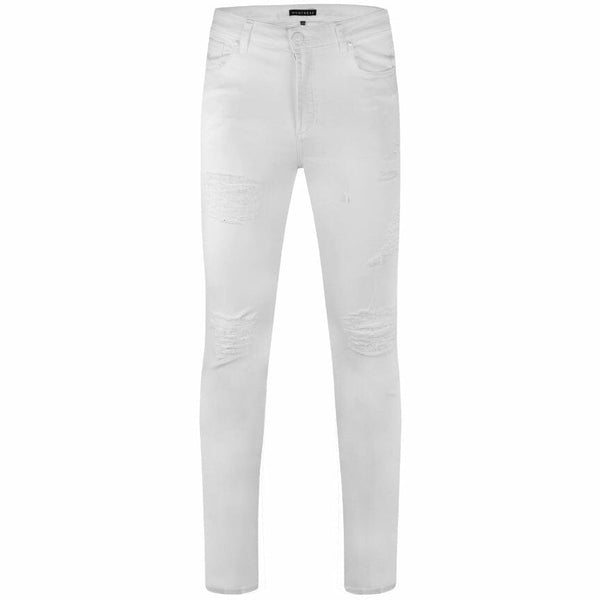 Monfrere Greyson Distressed Jean (Destroyed Blanc) 1026D21