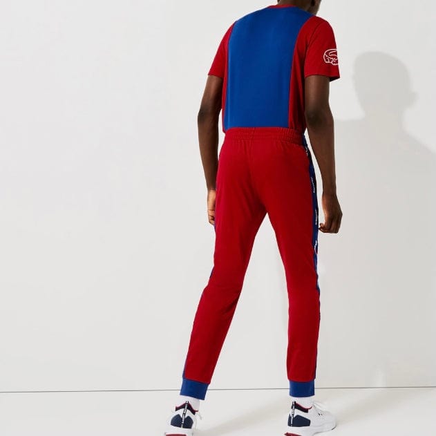 Lacoste Sport Pique Jogging Pants (Red/Blue) XH6934