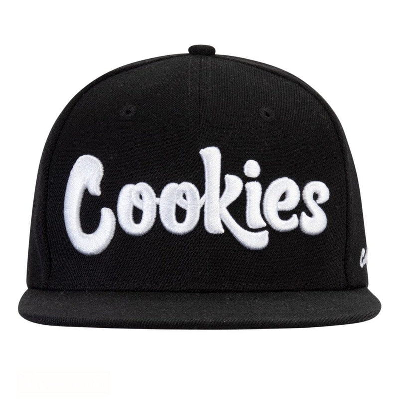 Cookies Original Mint Twill Snapback Cap (Black/White)