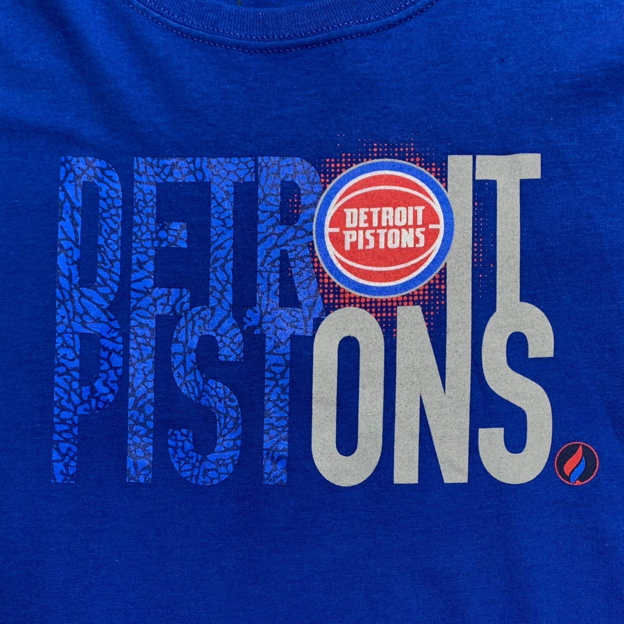 Fissl Detroit Piston's T-Shirt (Blue) - NBA1234BLU