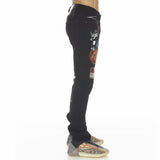 Cult Of Individuality Rocker Slim Ridged Jeans (Black) 622A2-RS01J