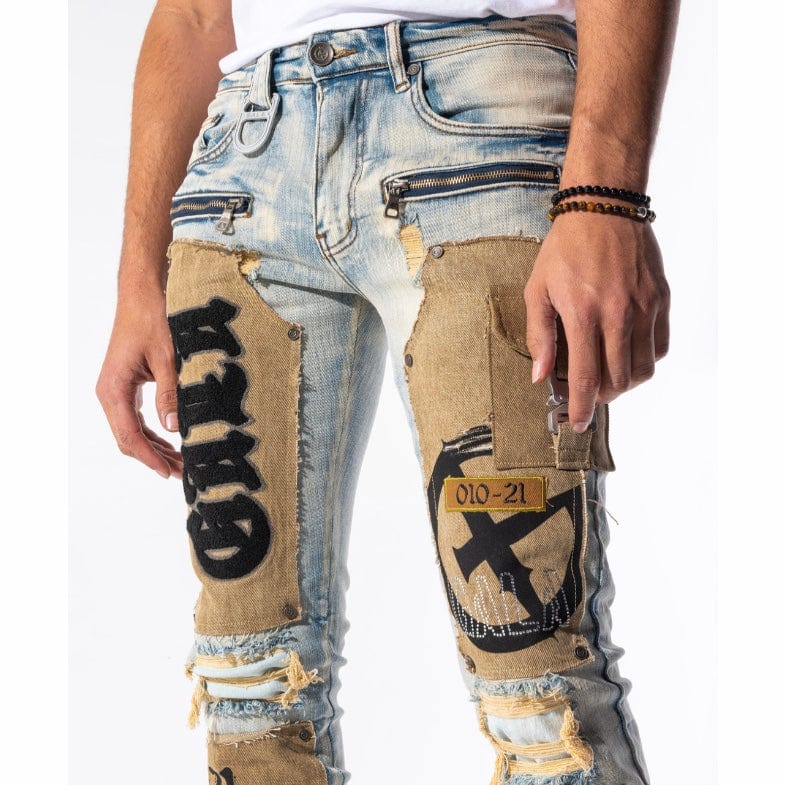 Gala Original Doomsday Denim Jean (Blue Ombre/Wheat Combo) GH-21-12