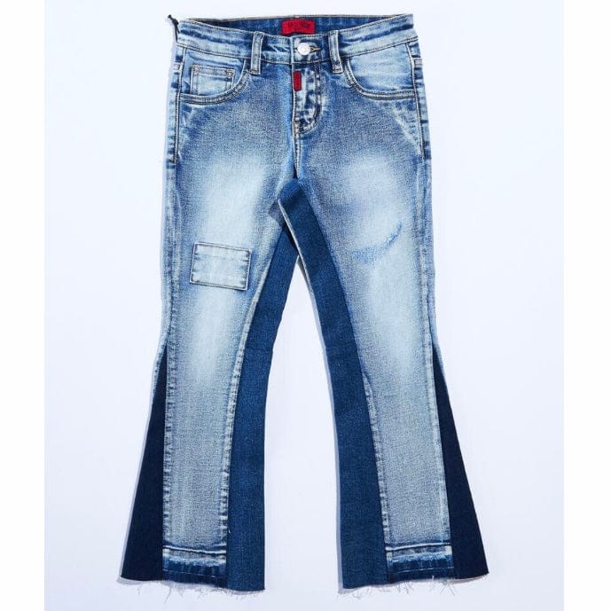 Haus Of Jr Izaak Flare Denim (Light Wash) HOJFA122-100