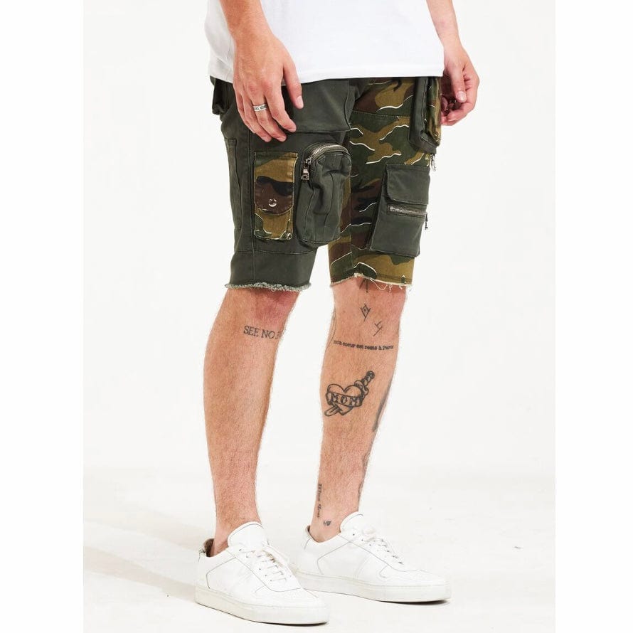 Embellish Prestige Shorts (Army) EMBSP222-106