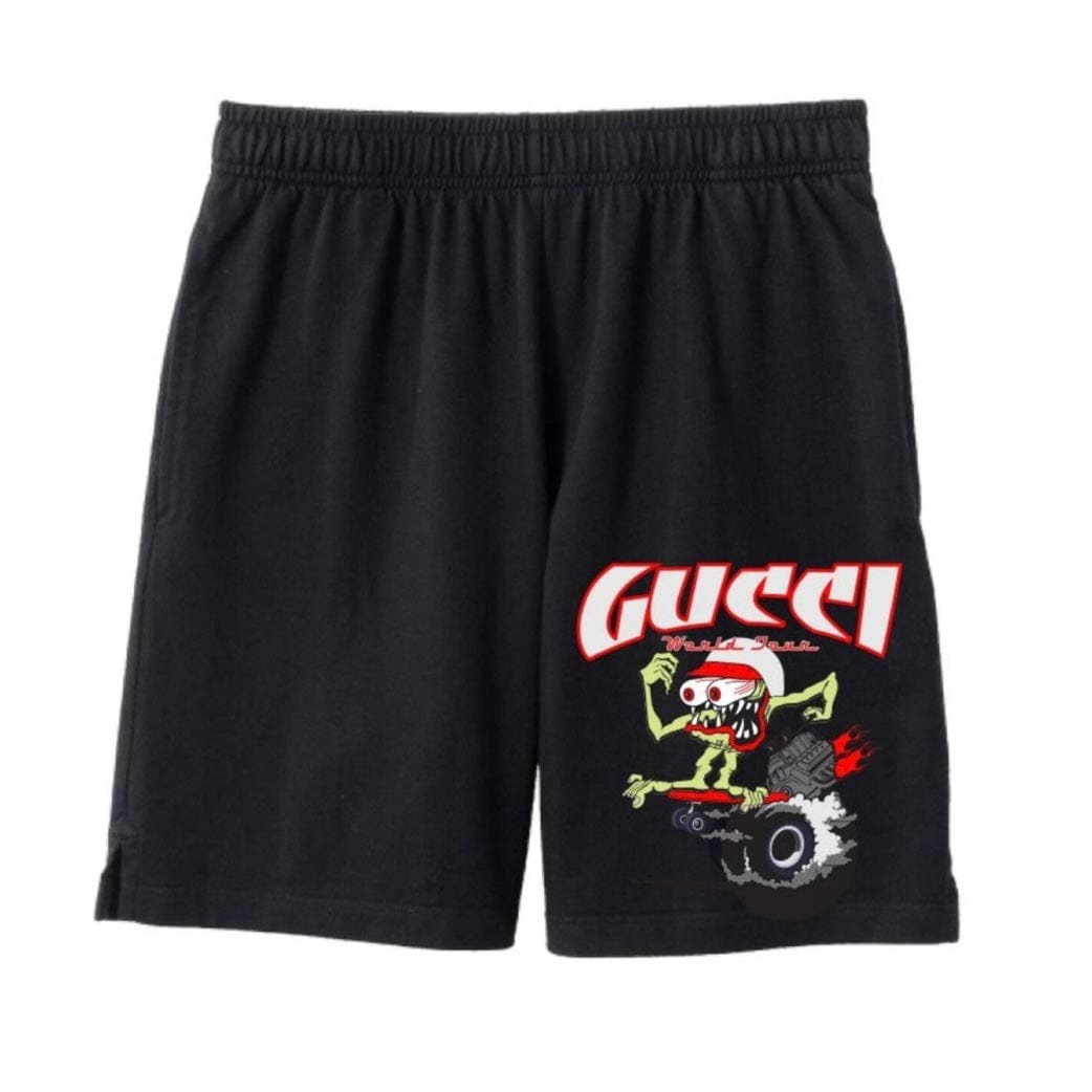 World Tour Destroy Shorts (Black) - WTGGD