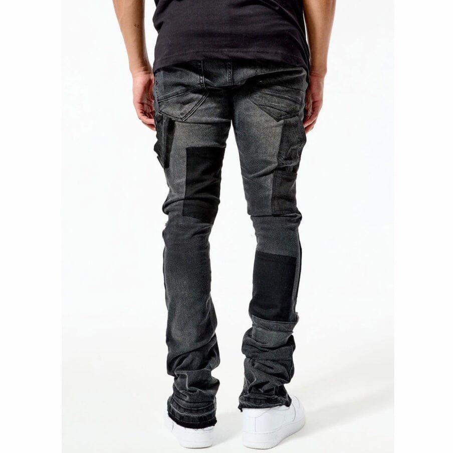 Jordan Craig Sean Stacked Forest Hill Denim (Vintage Black) JSF250