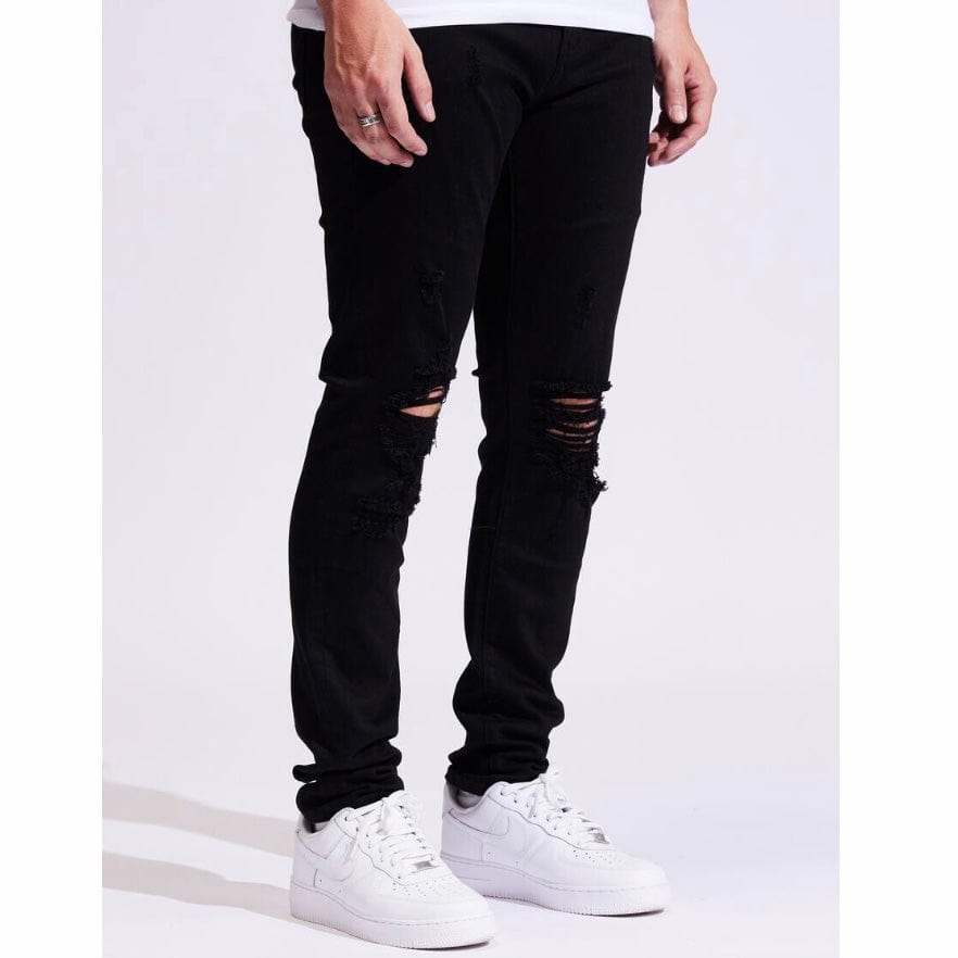 Crysp Atlantic Denim Jeans (Jet Black) CRYF122-123