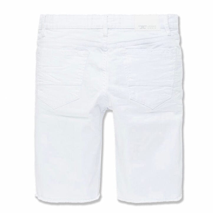 Jordan Craig Tulsa Twill Shorts (White) J3187S