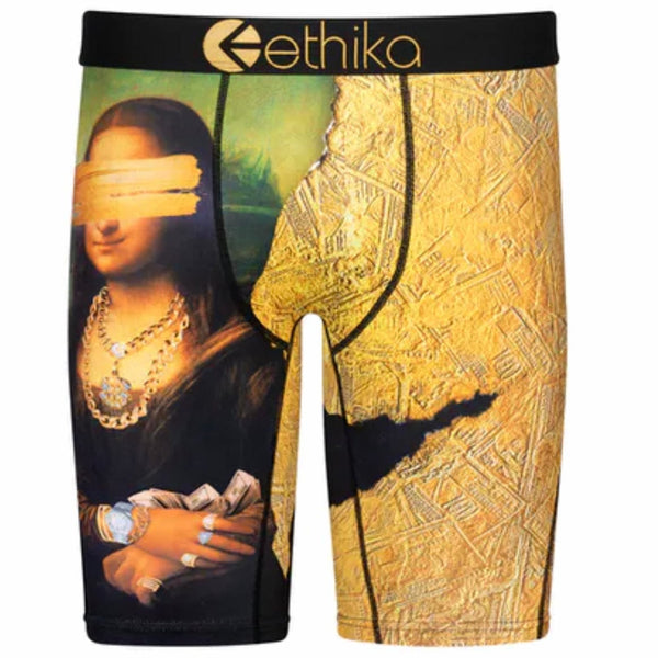 Ethika Masterpiece Underwear (Black/Gold)