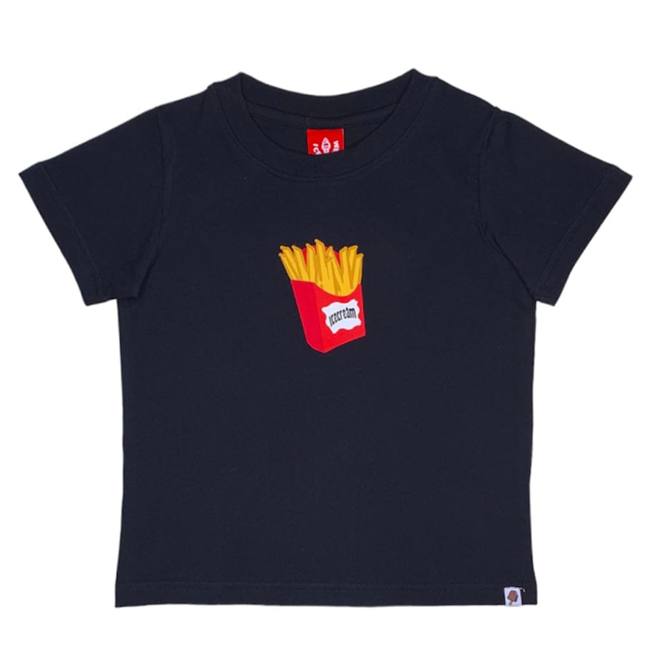 Kids Ice Cream No Ketchup SS Tee (Black) 433-1202