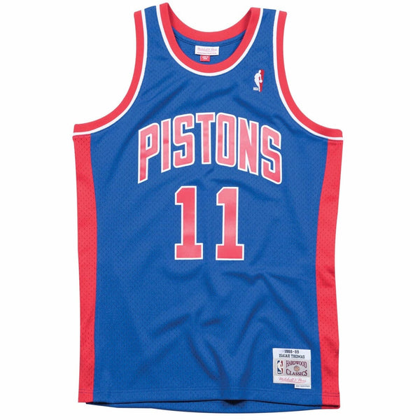 Mitchell & Ness Nba Detroit Pistons Swingman Road Jersey (Royal)