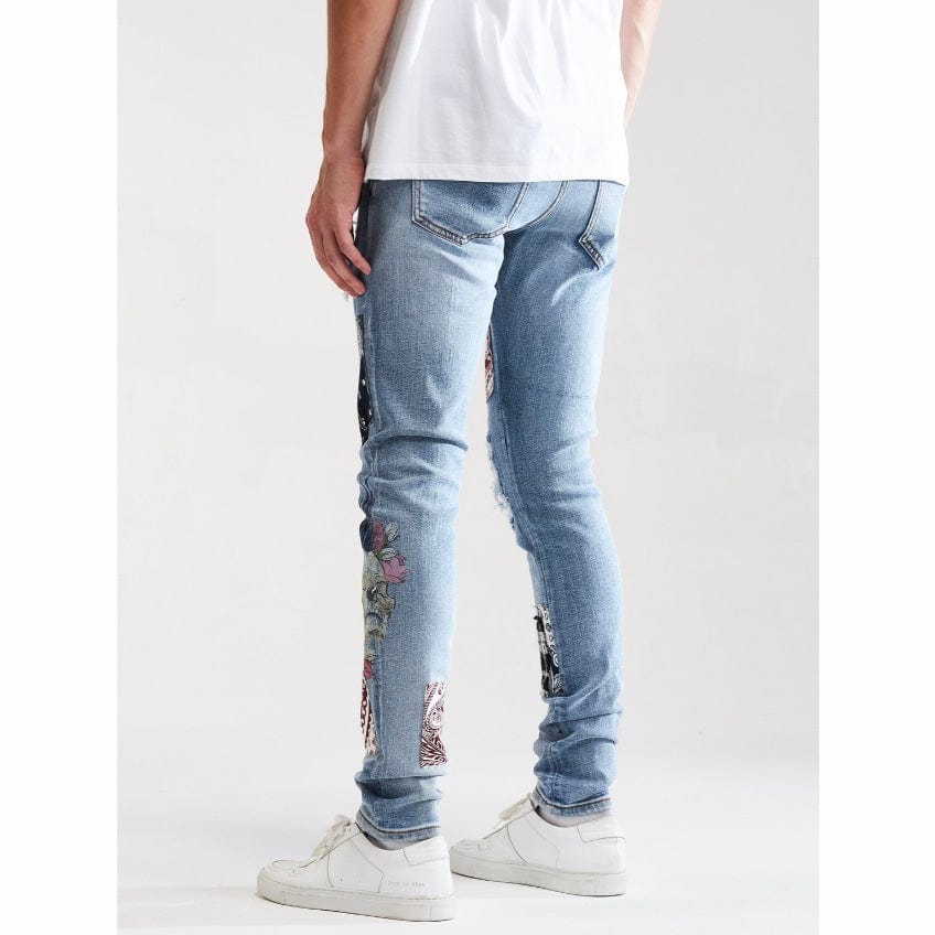 Embellish Arcadia Denim (Blue Patchwork) EMBSUM121-105