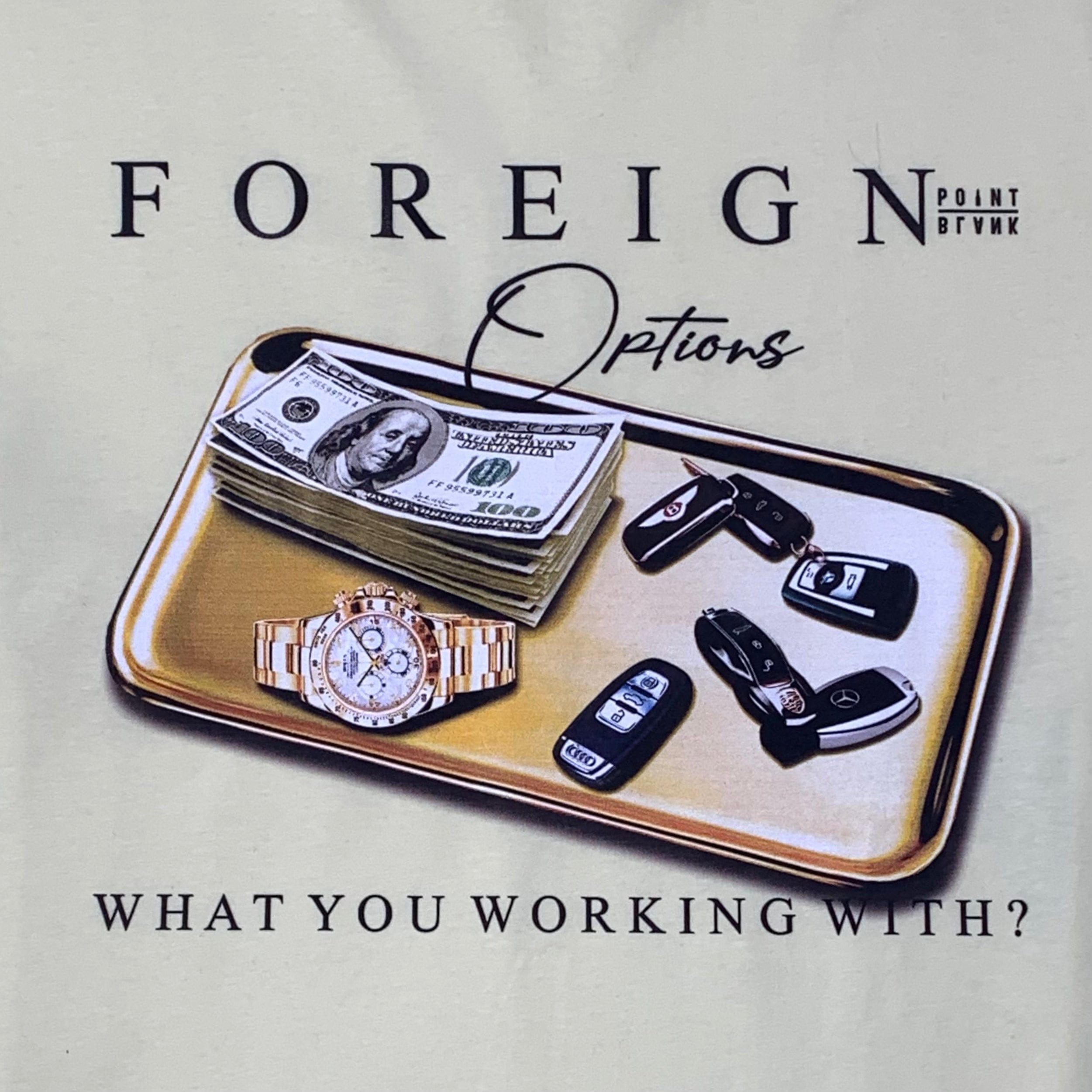 Point Blank Foreign Options T Shirt (Wheat) 100987-711