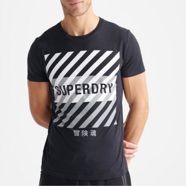 Superdry Training Coresport Graphic Tee (Black) M310184A