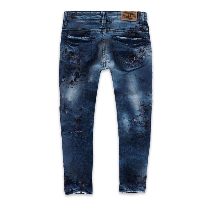 Kids Jordan Craig Talladega Striped Denim Jeans (River Blue) JM3403K