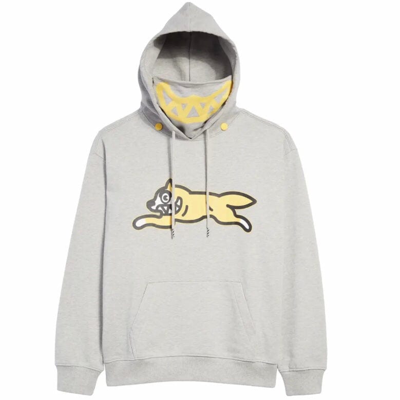 Ice Cream Overlap Hoodie (Light Heather Grey) 421-8306