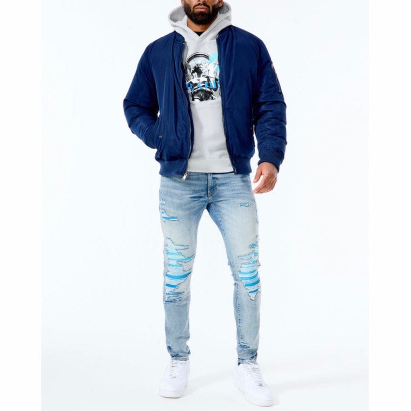 Jordan Craig Squadron Bomber Jacket (Navy) 91571