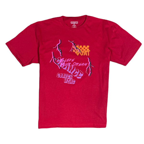 Cooper 9  Graphic Tee (Red)