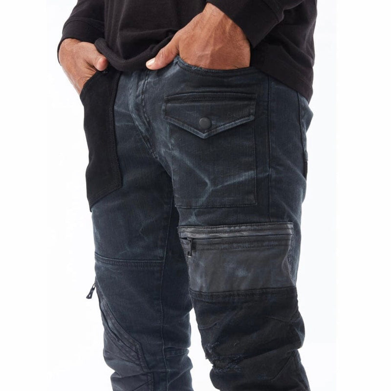 Jordan Craig Ross Patchwork Jeans (Black Out) 5643M